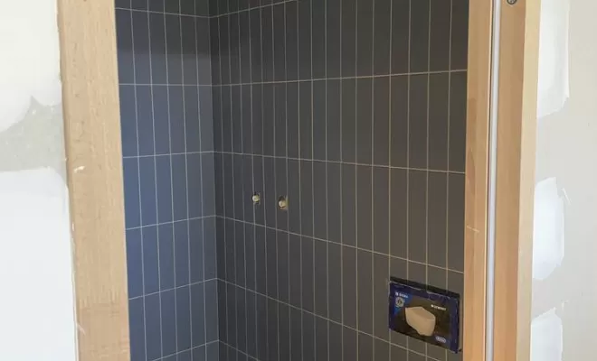 Carrelage salle de bain, Saint-Genest-Lerpt, P.S CARRELAGE