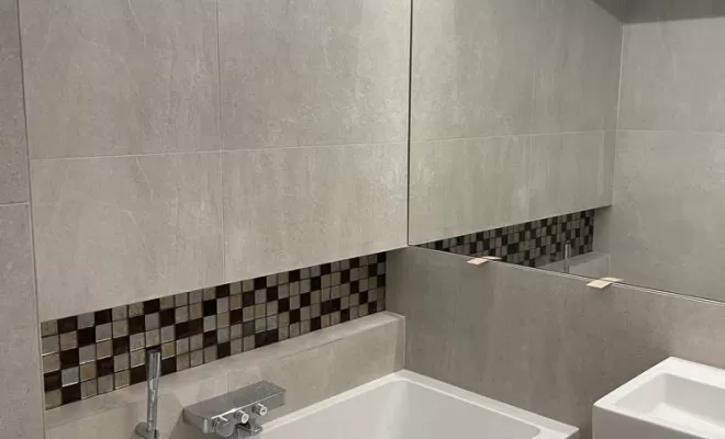 Carrelage salle de bain, Saint-Genest-Lerpt, P.S CARRELAGE